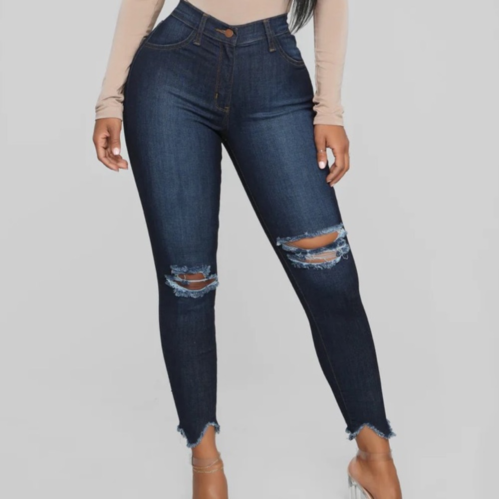 FN Dark Denim Jeans.